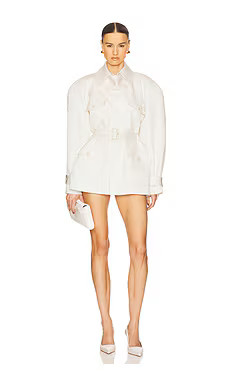 Helsa The Twill Cargo Jacket in Cream from Revolve.com | Revolve Clothing (Global)