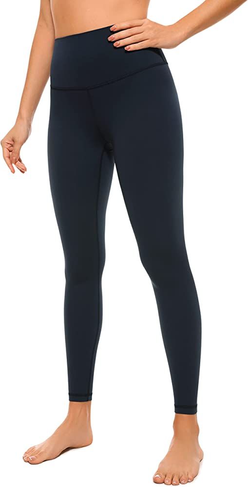 CRZ YOGA Air Feeling High Waisted Leggings for Women 25''/28'' - Warm Thick Workout Leggings Butt... | Amazon (US)