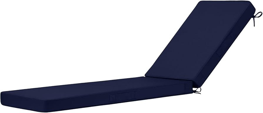 Cozyide Chaise Lounge Cushions Outdoor 72"x21"x3", Waterproof Lounge Chair Cushion with Removable... | Amazon (US)