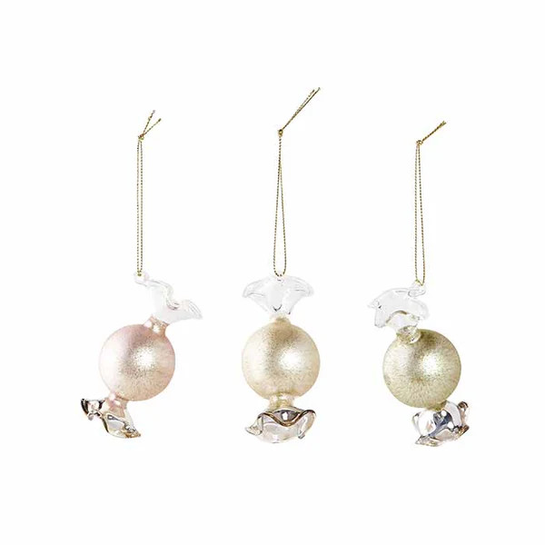 Gold Glass Candies Ornament Set | Caitlin Wilson Design