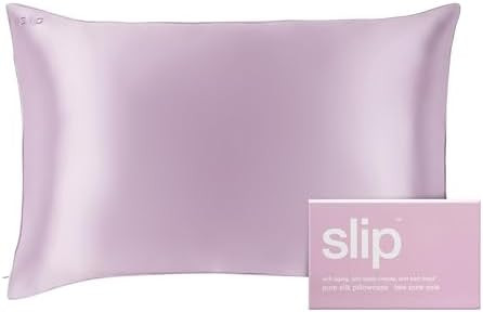 slip The Original Queen Pure Silk Pillow Case - 100% Pure 22 Momme Mulberry Silk - Queen Size Sta... | Amazon (US)