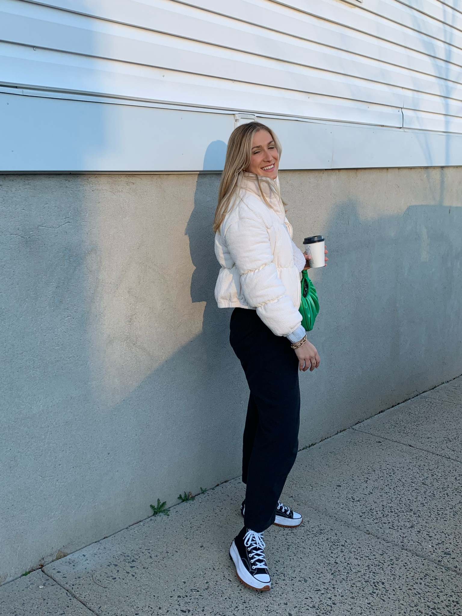 Amazon puffer is in size medium! 

#LTKSeasonal #LTKfit #LTKunder50