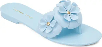 Amelia Flower Jelly Sandal (Women) | Nordstrom
