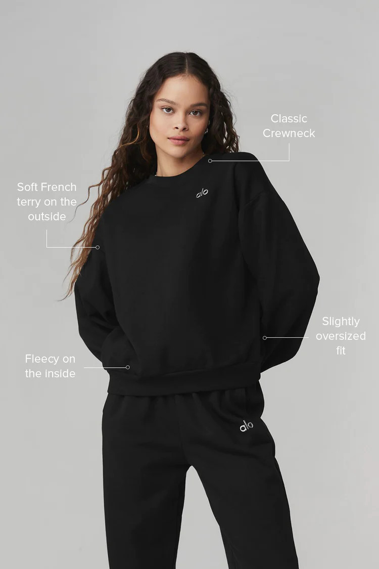 Accolade Crew Neck Pullover | Alo Yoga (US)