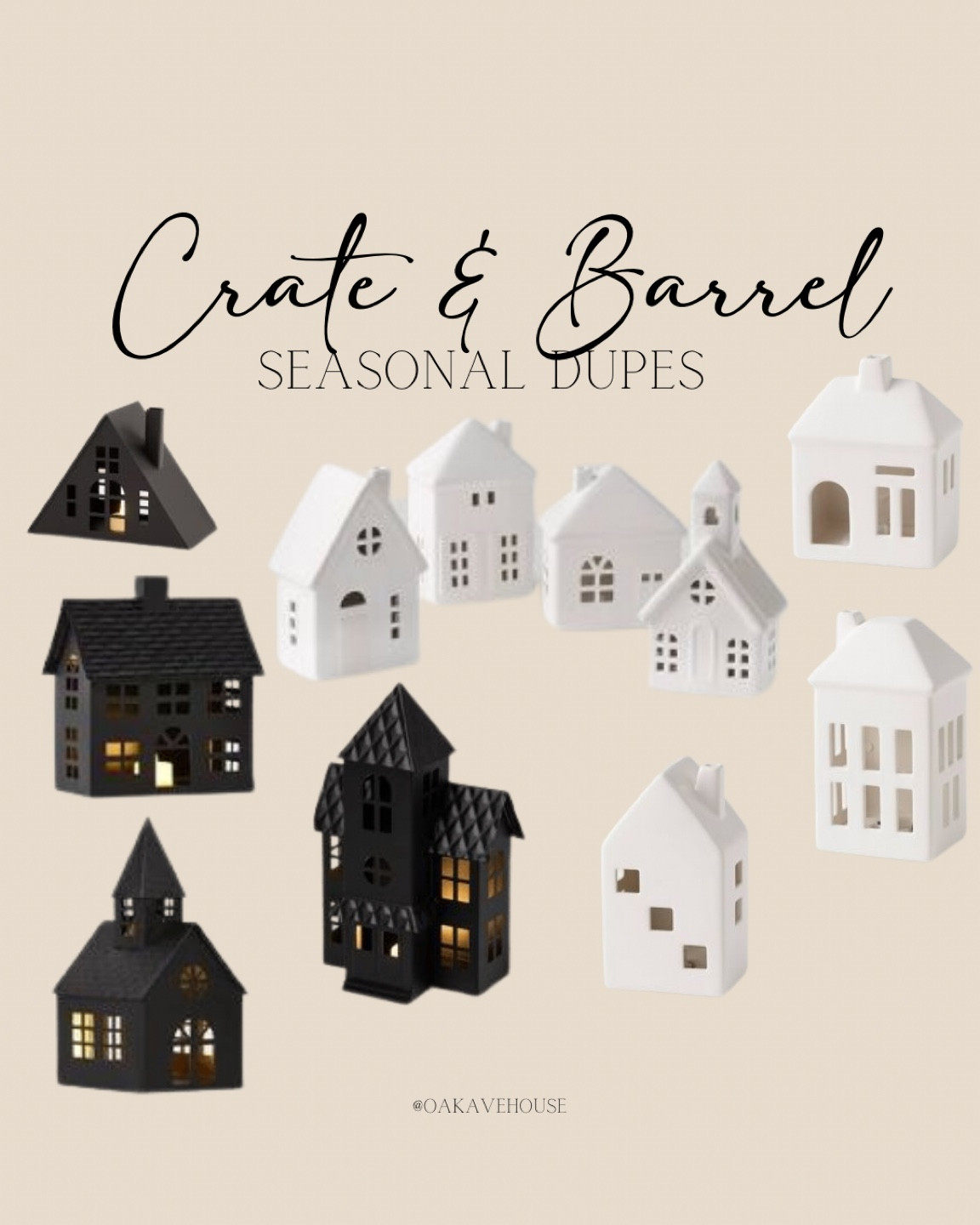 crate & barrel halloween and christmas light up house dupes from target 

#LTKhome #LTKHalloween #LTKSeasonal