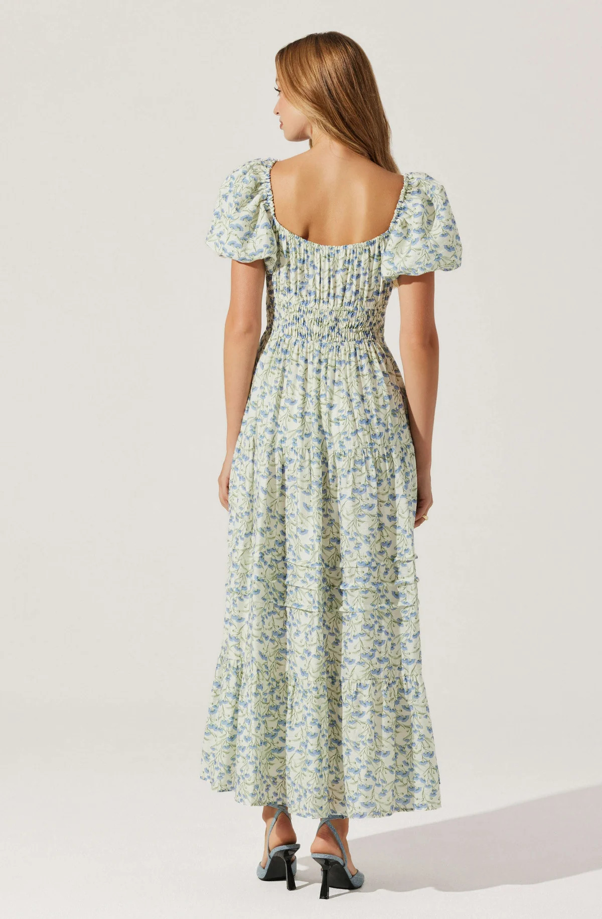 Florentina Floral Tiered Maxi Dress | ASTR The Label (US)