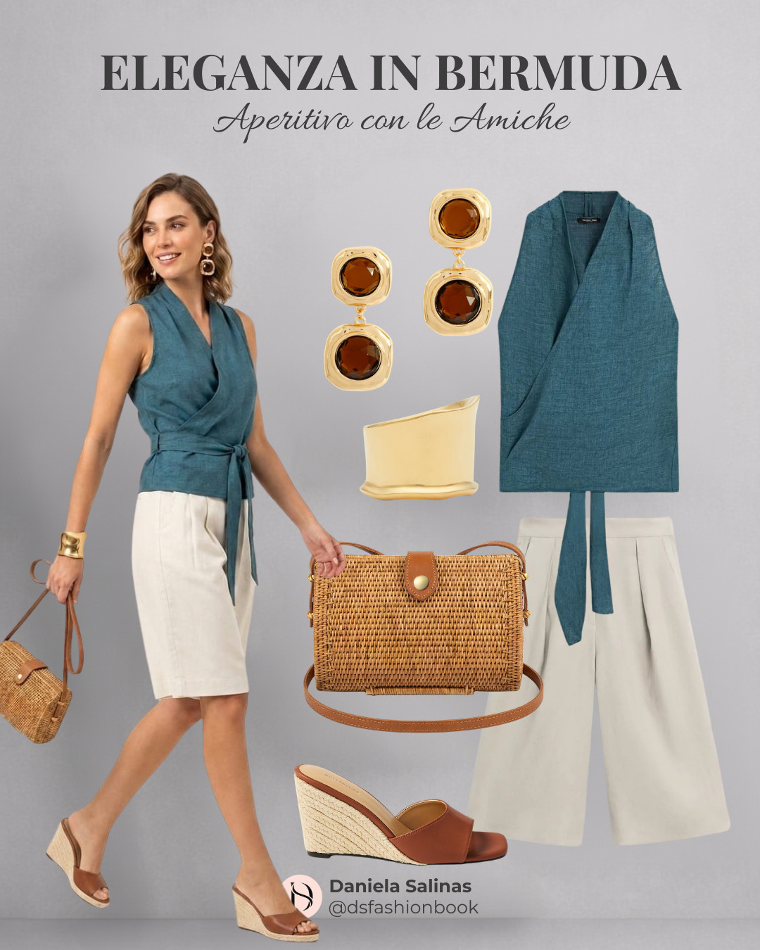 Bermuda come chiave di stile estivo.
Dall’ufficio al weekend, dall’aperitivo alla serata glamour, ogni proposta unisce comfort, eleganza e versatilità — perfetta per chi ama un guardaroba raffinato ma funzionale. 

 #LTKitalia #LTKeurope #LTKsummer