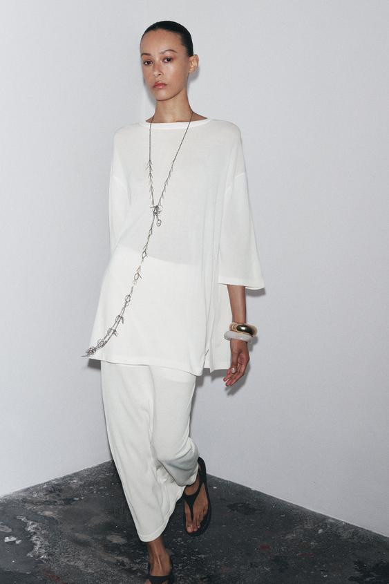 OVERSIZED KNIT TOP | Zara US