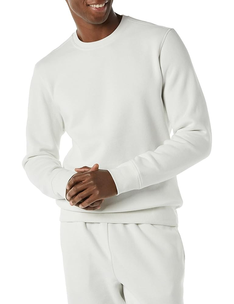 Amazon Essentials Men's Fleece Crewneck Sweatshirt (Available in Big & Tall) | Amazon (US)