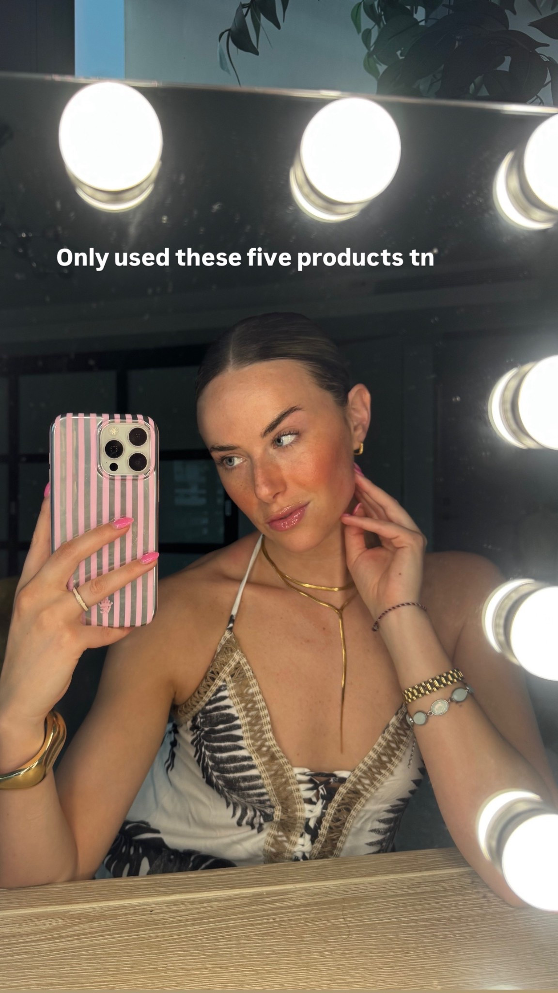 Only used these five products for this makeup look 

#LTKgrwm