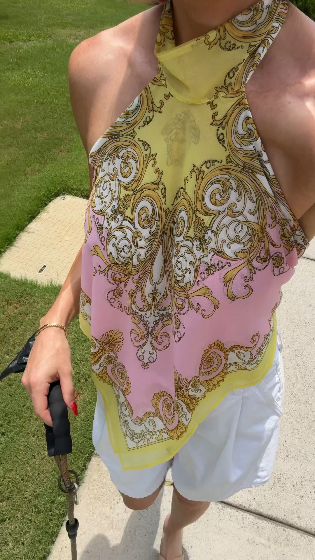 Wearing a S/M in the top. I’d have it in the black and gold as well. It was one of my most favorite purchases last summer. So I bought it in this color way. Size down in the shorts. ￼

#LTKootd #LTKdayinmylife #LTKmomlife