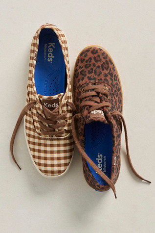 Keds for FP Champion Buffalo Plaid Lace-Up Sneakers | Free People (Global - UK&FR Excluded)