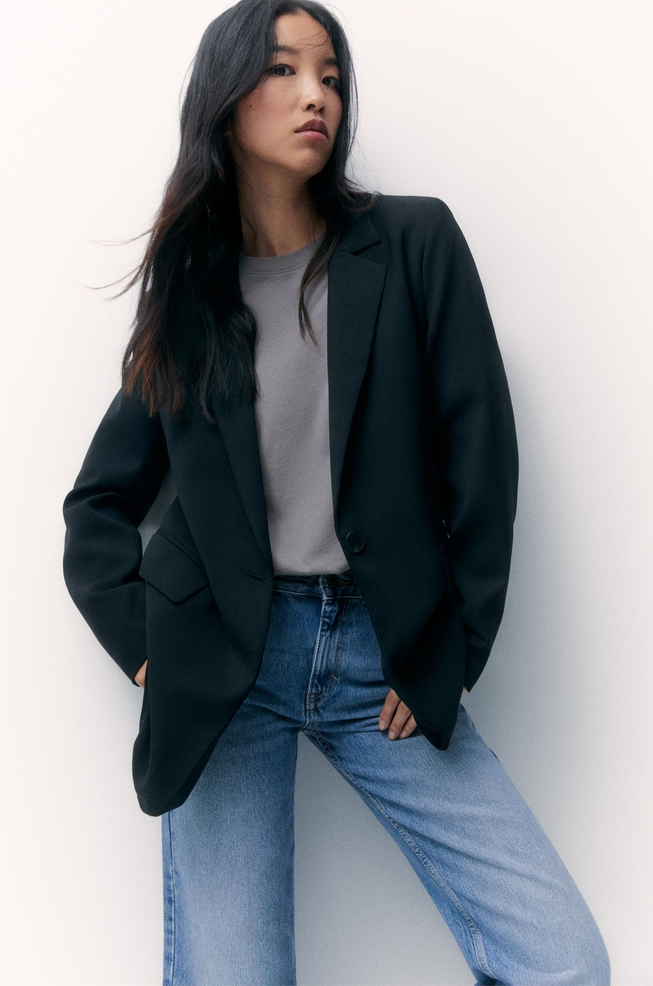 Basic blazer | PULL and BEAR UK
