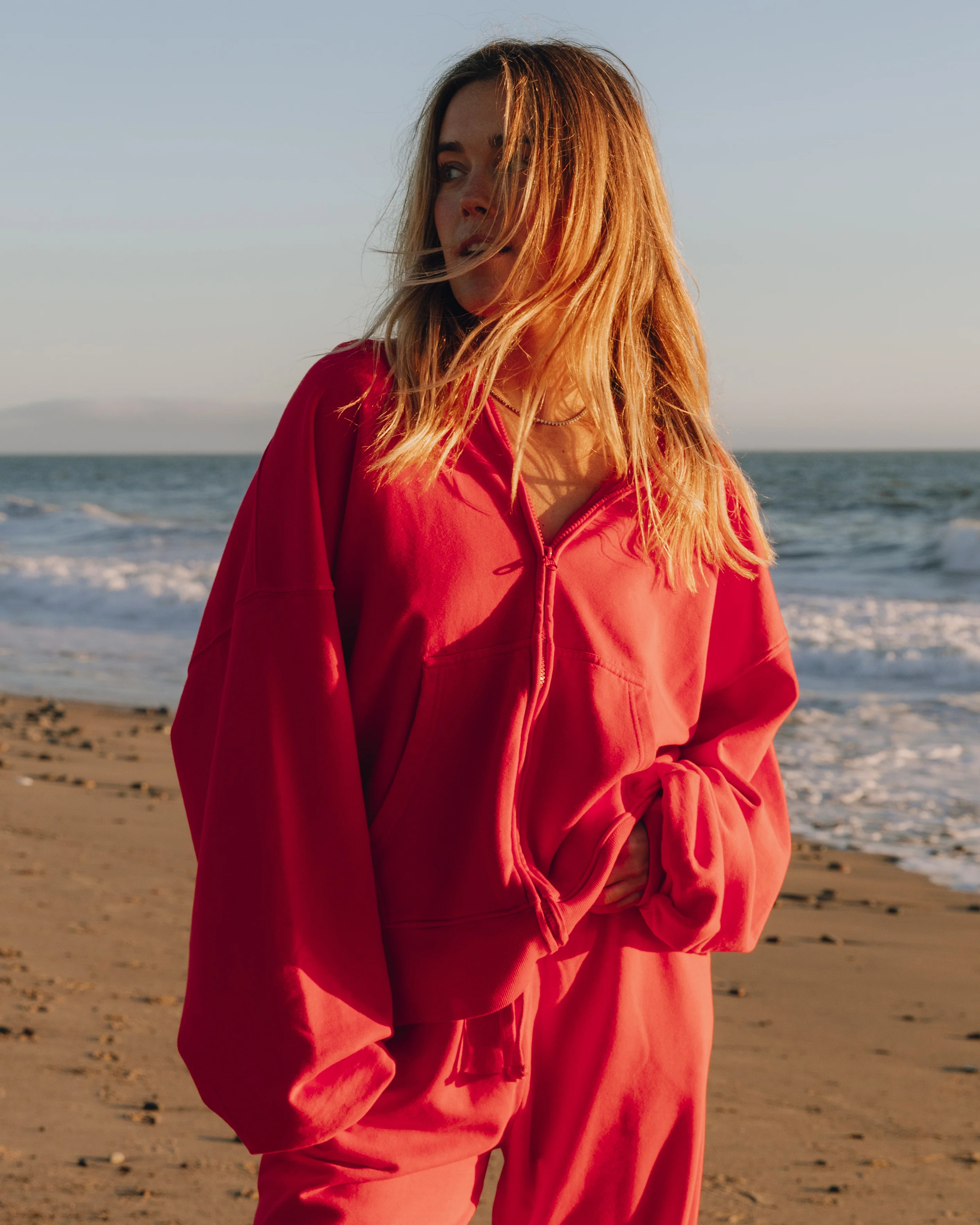 Oversized Zip Hoodie | Daily Drills