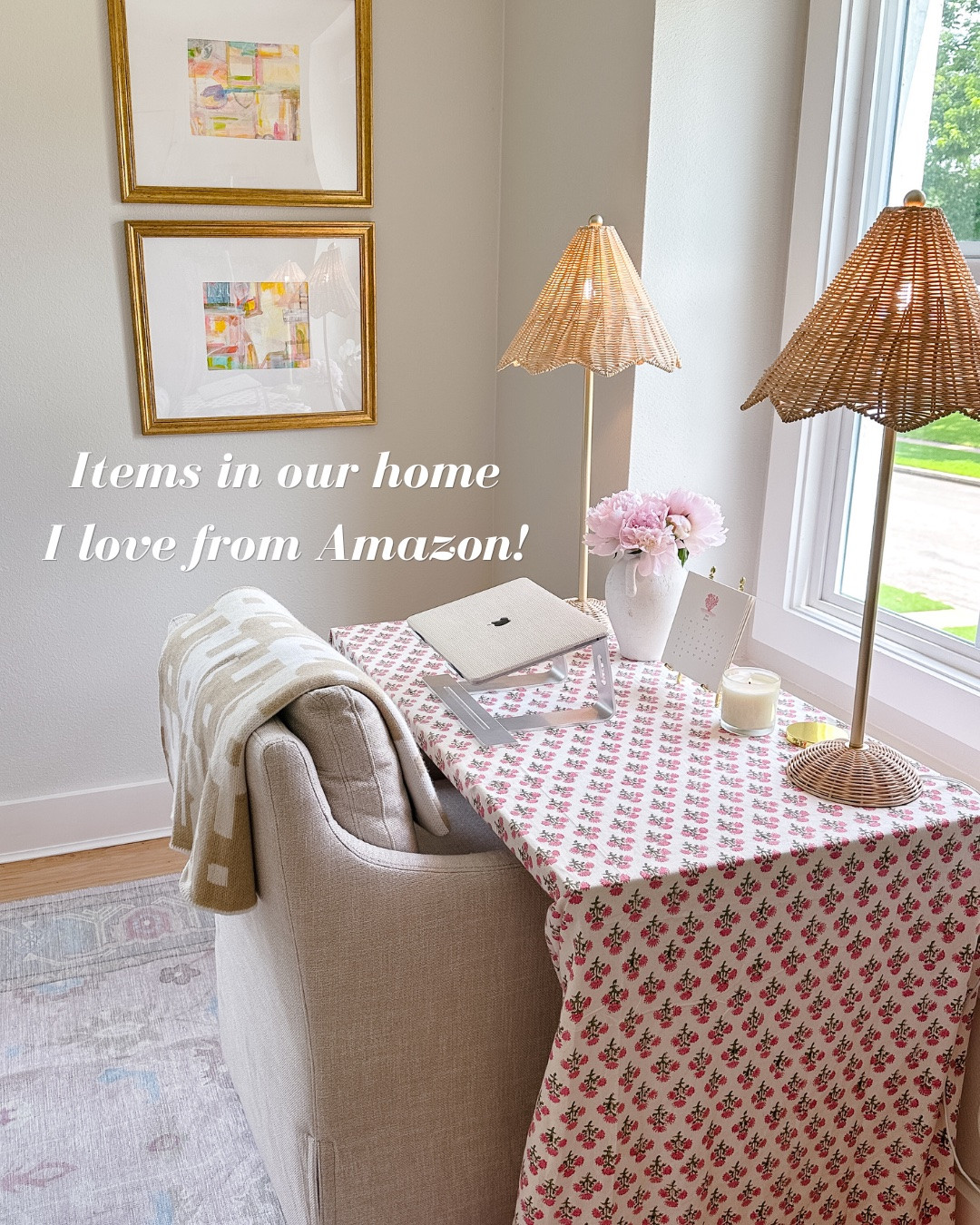Items in our home I love from Amazon! Linked everything I was able to!💕