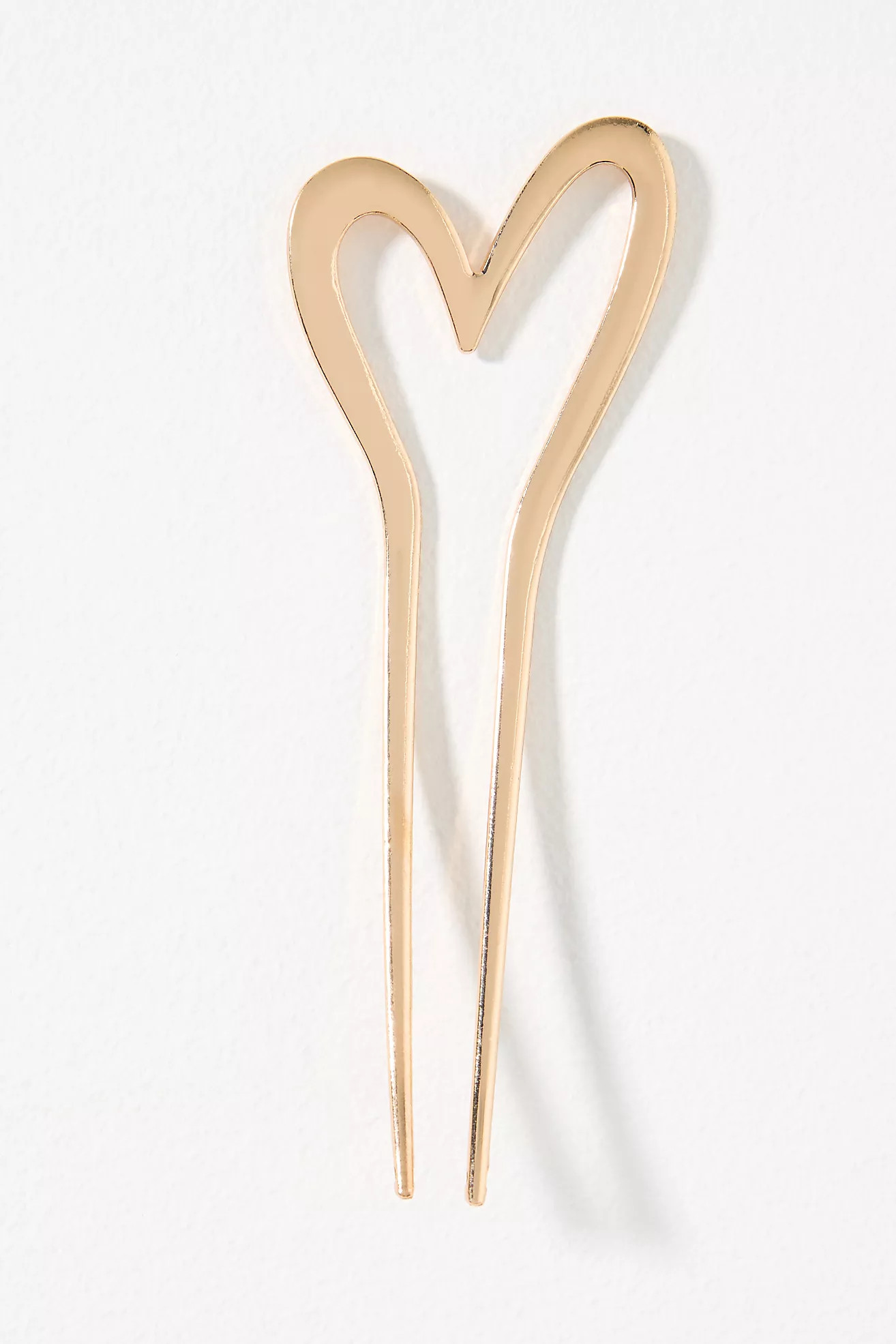 Heart Metal Hair Pin | Anthropologie (US)