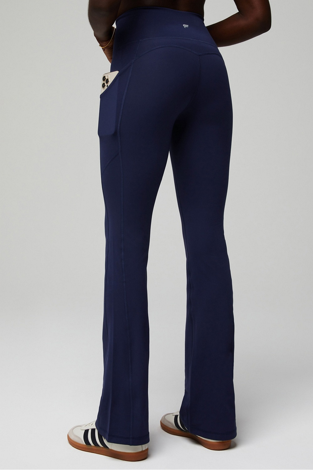 Oasis Pureluxe High-Waisted Pocket Kick Flare | Fabletics - North America