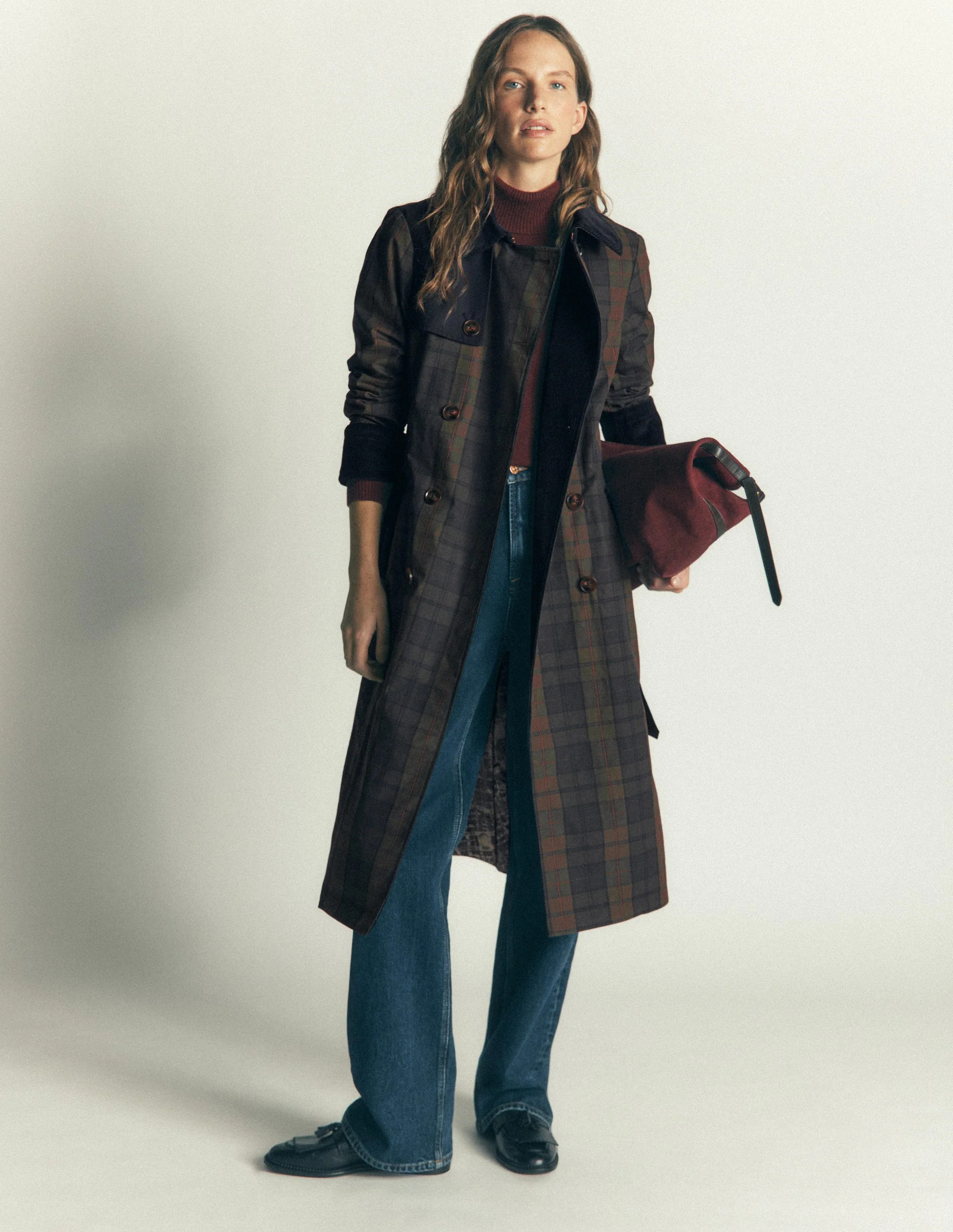 Wax Trench Coat
                    
                      
                        Olive and Cam... | Boden (US)