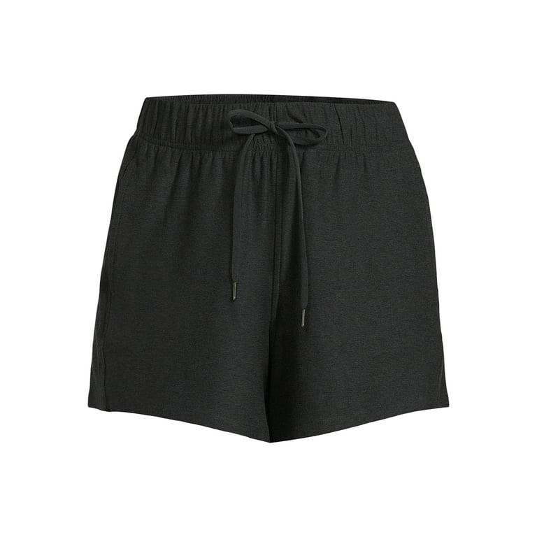 Athletic Works Women’s Buttery Soft Performance Gym Shorts, 4" Inseam, Size XS-XXXL | Walmart (US)