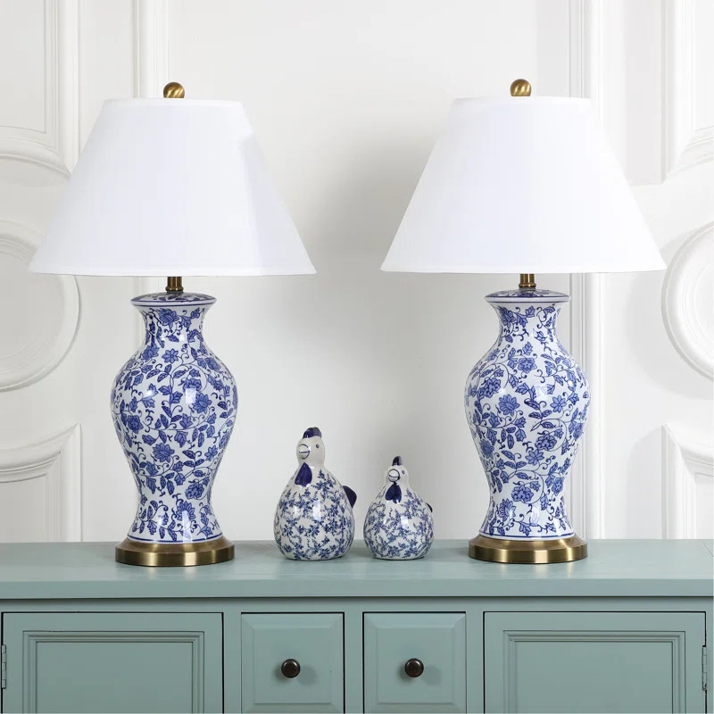 Amelie Ceramic Table Lamp (Set of 2) | Wayfair North America