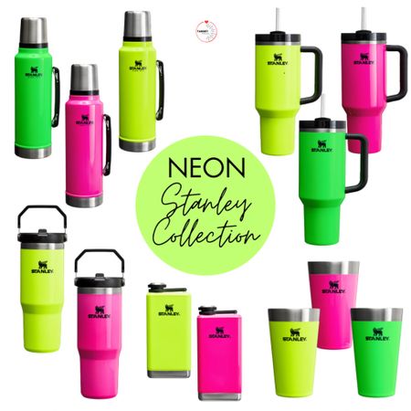 Neon Stanley Tumblers Collection #stanley #stanleycups #stanleycollection #stanleyneoncollection

#LTKtravel #LTKhome #LTKfamily