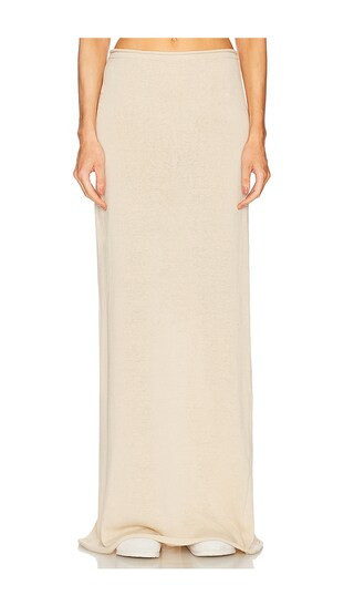 Helsa Palmer Knit Skirt in Neutral. - size XL | Revolve Clothing (Global)