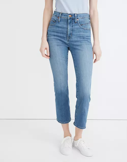Cali Demi-Boot Jeans in Greenridge Wash: Seamed Yoke Edition | Madewell