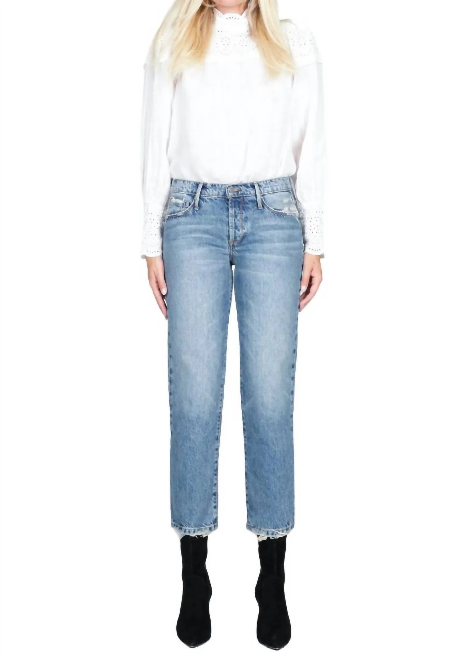 Jaydn Low Rise Boyfriend Jean In Just My Imagination | Shop Simon