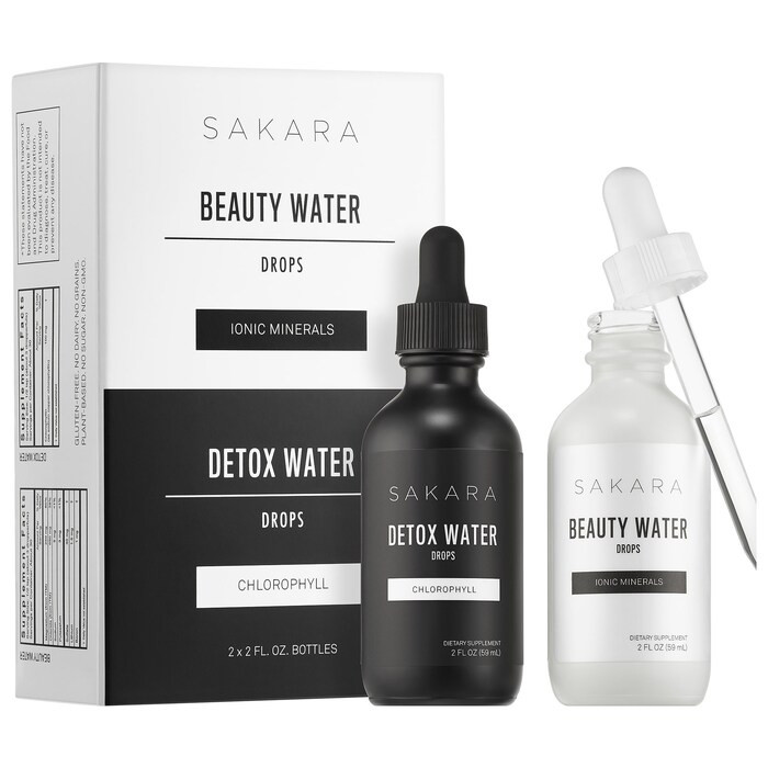 Beauty + Detox Water Drops Duo - Sakara Life | Sephora | Sephora (US)