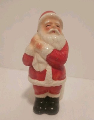 Vintage Christmas Santa Toothpick Holder Ceramic  4” Preowned  | eBay | eBay US
