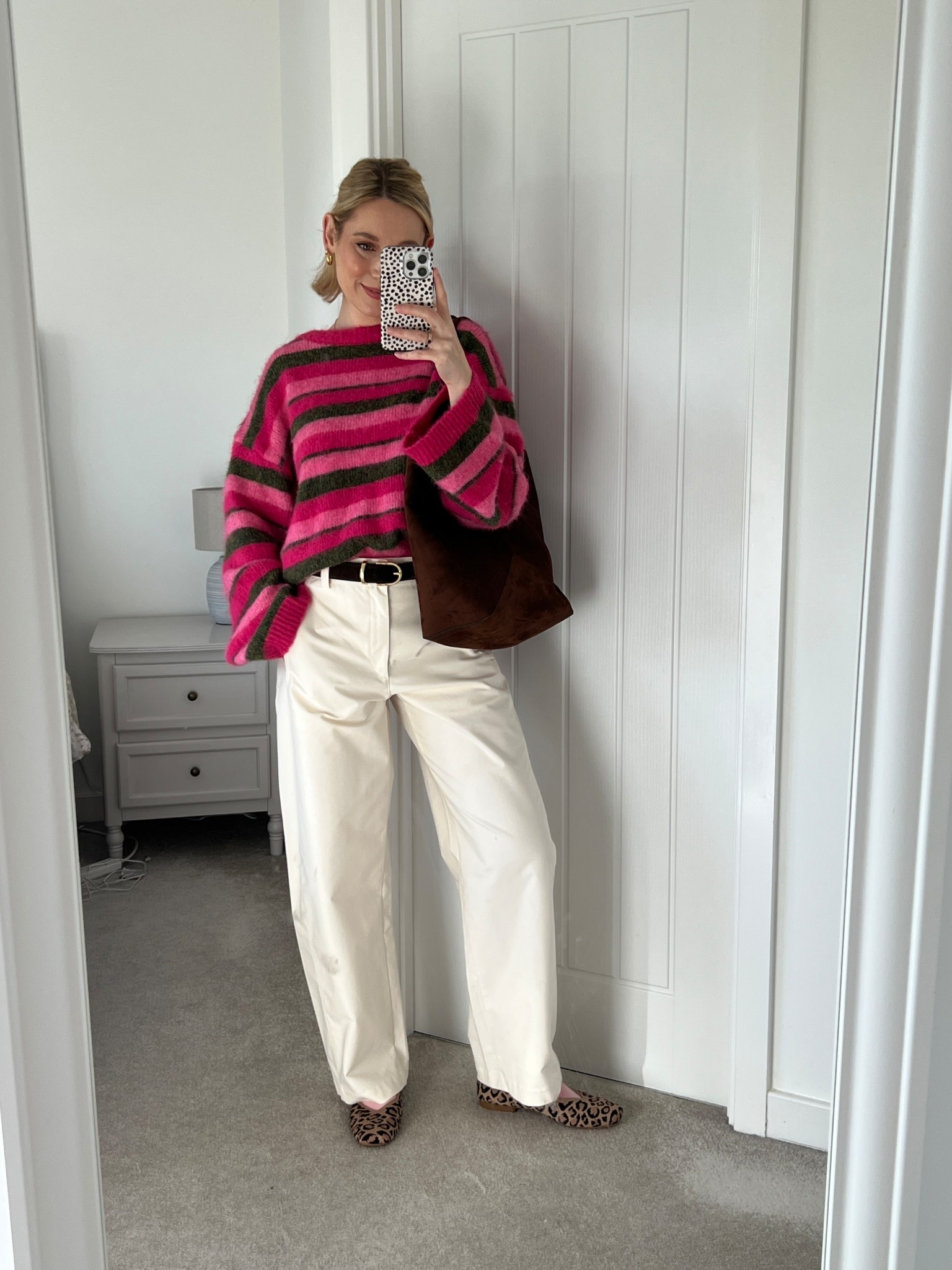 Pink striped jumper outfit 💕

#LTKFashionMonth #LTKstyletip #LTKspringtrends