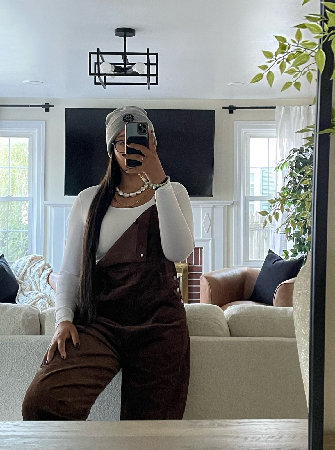 OOTD - simple fall outfit to run errands and wearing to a Halloween fair!
  
Top - TTS
Overalls - TTS, I got a Large for an oversized fit
The beanie my friend brought me from Iceland but linked similar

#LTKSeasonal #LTKStyleTip #LTKFindsUnder50