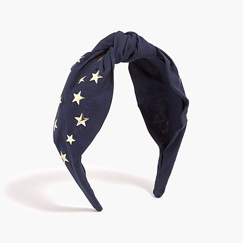 Embellished star knot headband | J.Crew Factory