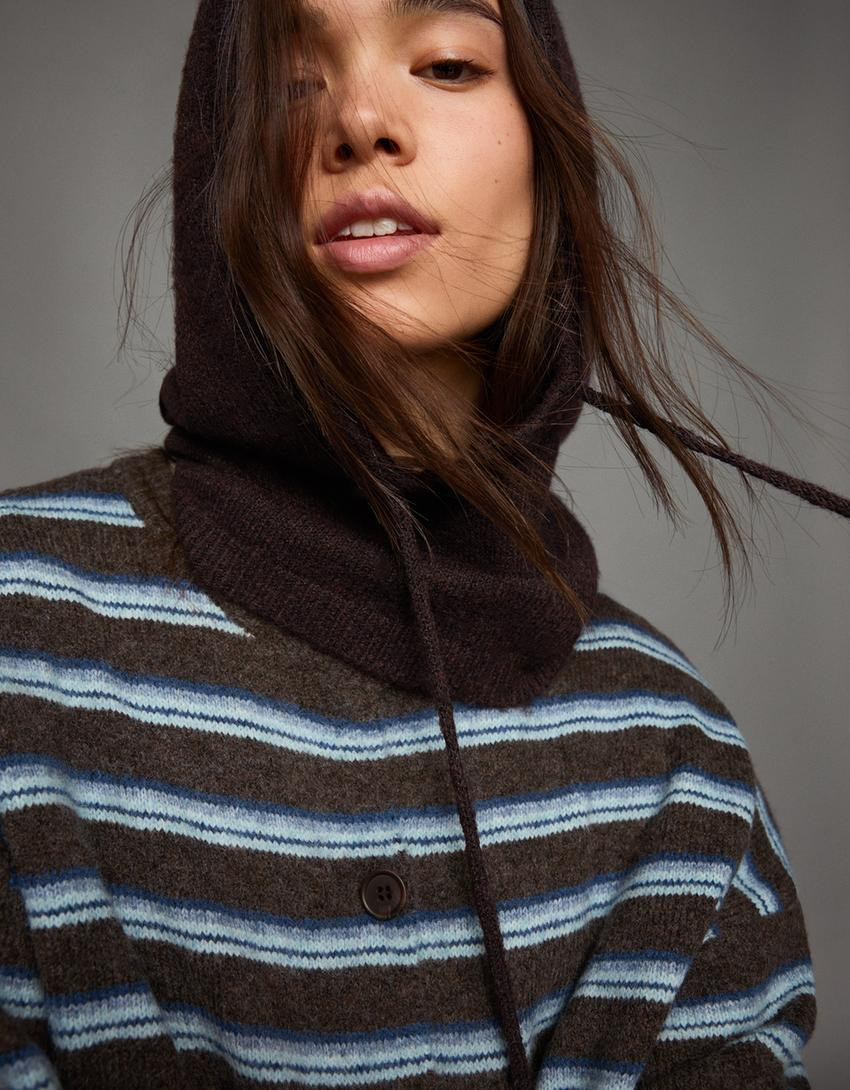 Knit balaclava - New - Women | Bershka GB