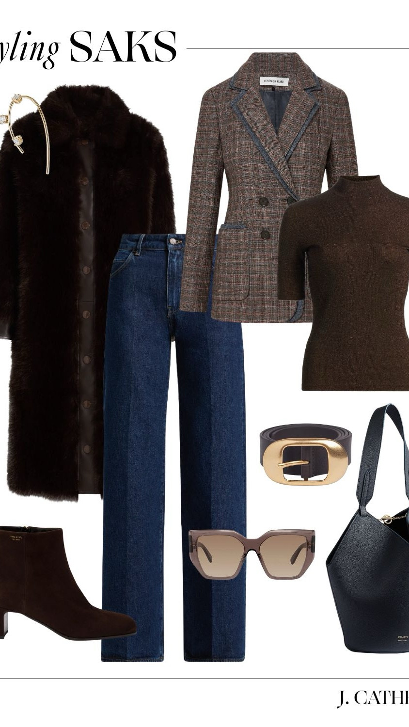 Elevated layers, timeless silhouettes, and pieces that instantly make an outfit feel polished 🤍 From tailored blazers and luxe outerwear to feminine knits and statement accessories, these are the kind of wardrobe staples that work season after season. Whether you’re styling everyday denim or dressing for winter events, it’s all about rich textures, thoughtful proportions, and effortless sophistication.

Shop these classic, wear-everywhere finds that make getting dressed easy and chic.

@saks #saks #sakspartner

#WinterStyleInspo #ElevatedEveryday #ChicLayers #ClassicStyleWomen #TimelessWardrobe #WomenOver30Style #LuxuryFinds #JCathell



#LTKHoliday #LTKOver40 #LTKootd