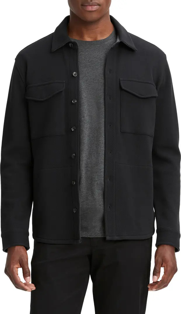 Cotton Blend Shirt Jacket | Nordstrom