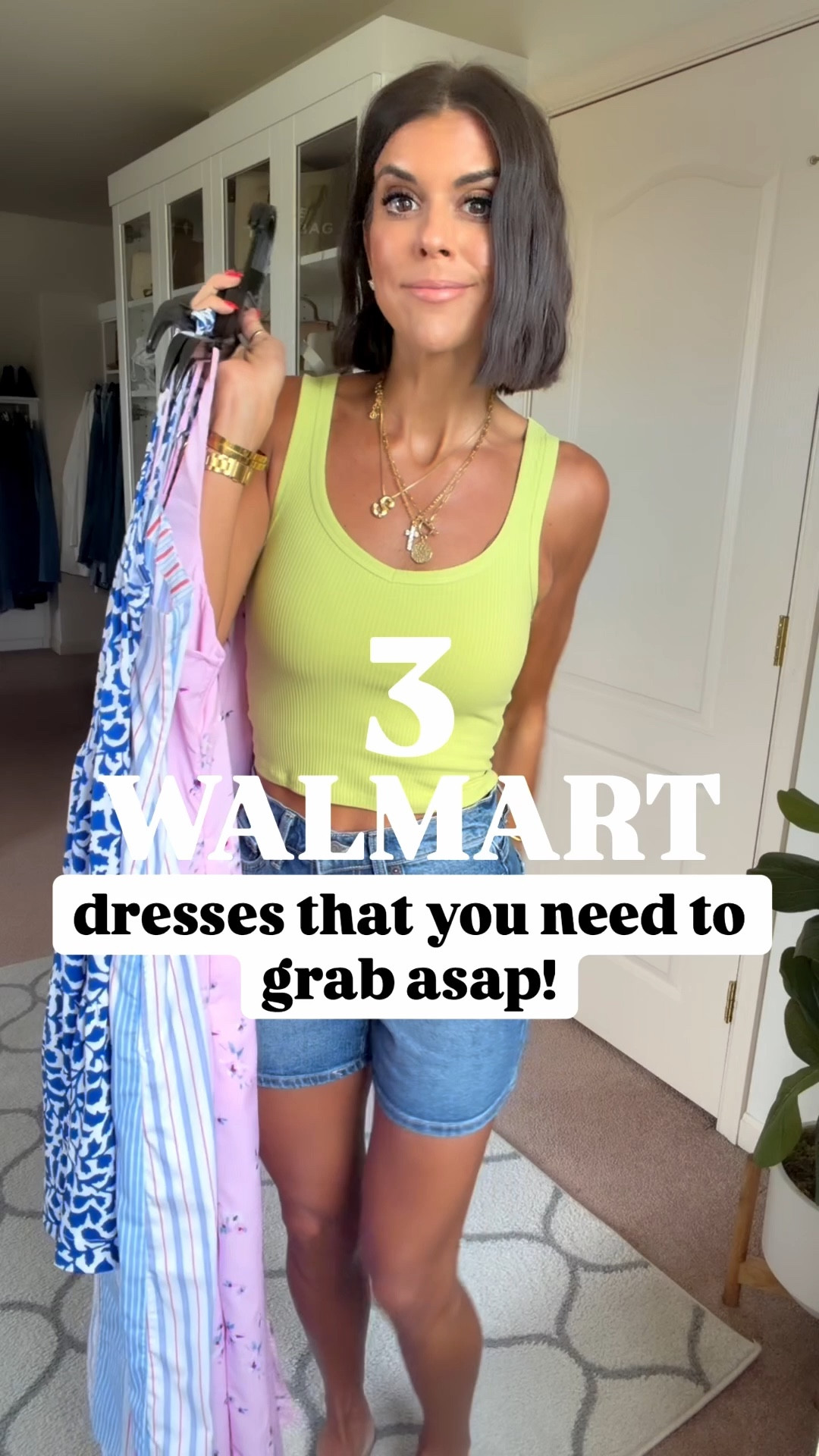 3 Walmart dresses! I’m in size xs in all. 
Size xs in tank and my true size 0 in shorts. I’m 5’5 for reference. 

#LTKgrwm #LTKootd #LTKSeasonal