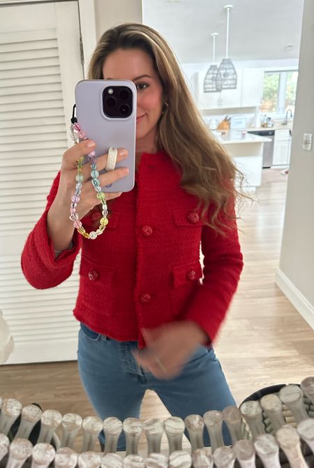 Favorite lady jackets! My red one is avail in one size (S) but all sizes available in ivory or black. Runs TTS. I am in a size M and it’s supposed to be fitted.

Also linked others.

#mango #jcrew #ladyjackets #tweedjackets #springjacket #springstyle #springoutfit 

#LTKsalealert #LTKSpringSale #LTKSeasonal