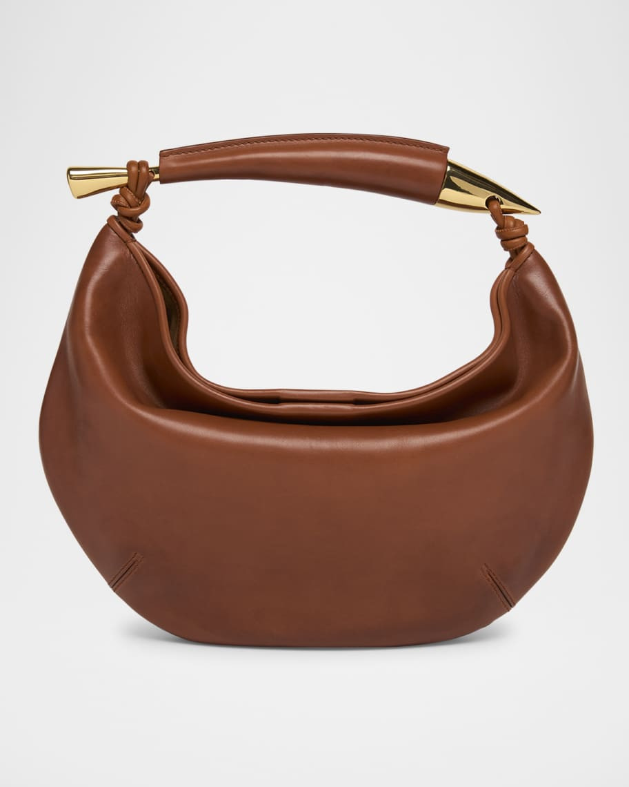 Bottega Veneta Small Sardine Leather Top-Handle Bag | Neiman Marcus