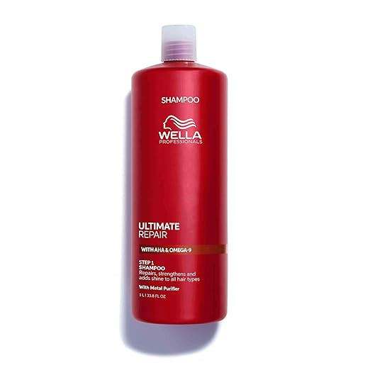 Wella Professionals ULTIMATE REPAIR Shampoo for Damaged Hair | Repairs, Strengthens, & Moisturize... | Amazon (US)