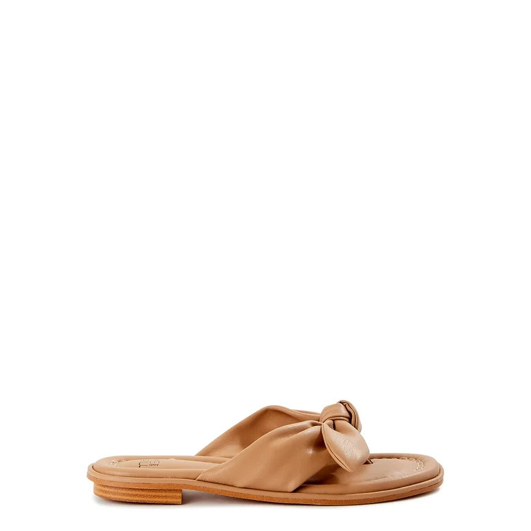 Time and Tru Women’s Bow Thong Sandal | Walmart (US)