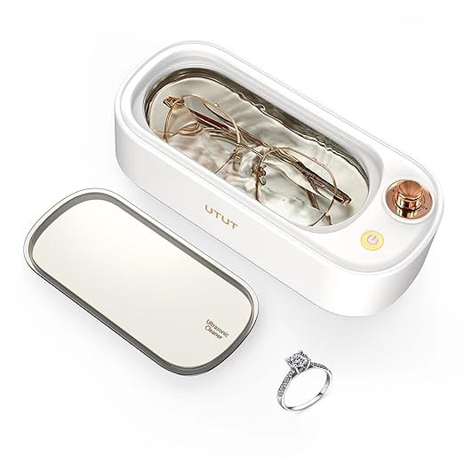 Ultrasonic Jewelry Cleaner, Portable 48KHz Ultrasonic Cleaner with 4 Modes for Eye Glasses, Watch... | Amazon (US)