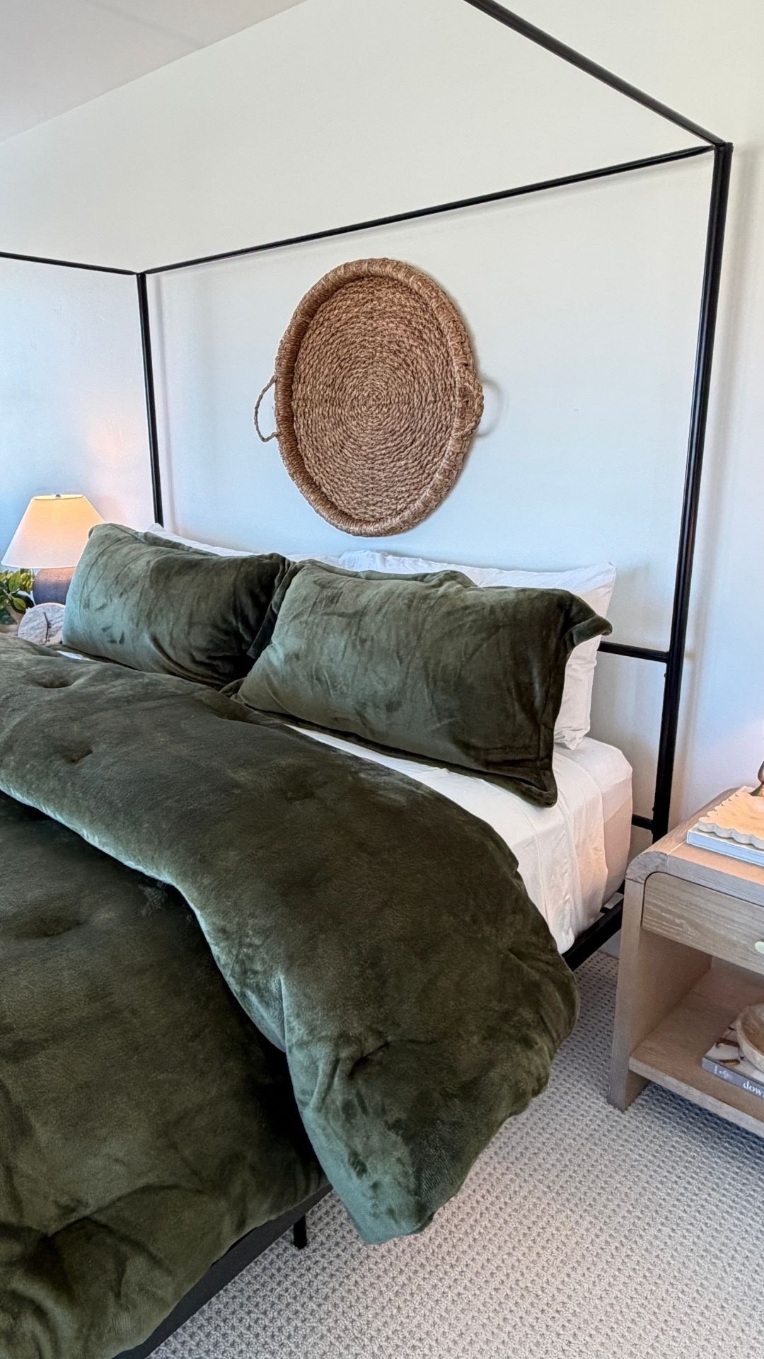 If you love a heavy, cozy bed - this green coma inducer blanket is worth it! 

Follow my shop @rushtonhome on the @shop.LTK app to shop this post and get my exclusive app-only content! Don’t forget to turn on post notifications using the 🔔 to get first dibs!

Follow @rushtonhome on Instagram and Pinterest for more home decor inspiration and affordable home finds!

Are you looking for anything home related? You’re in the right place! At Rushton Home, I do: home decor, living room, bedroom, affordable, walmart, target, amazon, wayfair, new arrivals, winter decor, spring decor, fall decor, fall finds, summer decor, home decor refresh, studio mcgee x target, hearth and hand, magnolia, holiday decor, seasonal decor, dining room decor, bedroom decor, living room decor, affordable home decor, furniture, weekend deals, sale, on sale, pottery barn, kirklands, west elm, bench, foyer table, faux florals, rugs, couches, sofa, sectional, dresser, nightstand, night stand, end tables, lamps, art, wall art, etsy, pillows, blanket, interior design, interior styling, bedding, side tables, bed frame, tray, side table, throw pillows, look for less, designer dupe, budget decor, bar stools, counter stools, vase, ceramic pottery, budget, budget friendly, coffee table, dining chairs, cane, rattan, wood, white wash, rustic amazon home, arch, brass hardware, gold hardware, vintage, antique, european inspired, french country, back in stock

#LTKSaleAlert #LTKHome