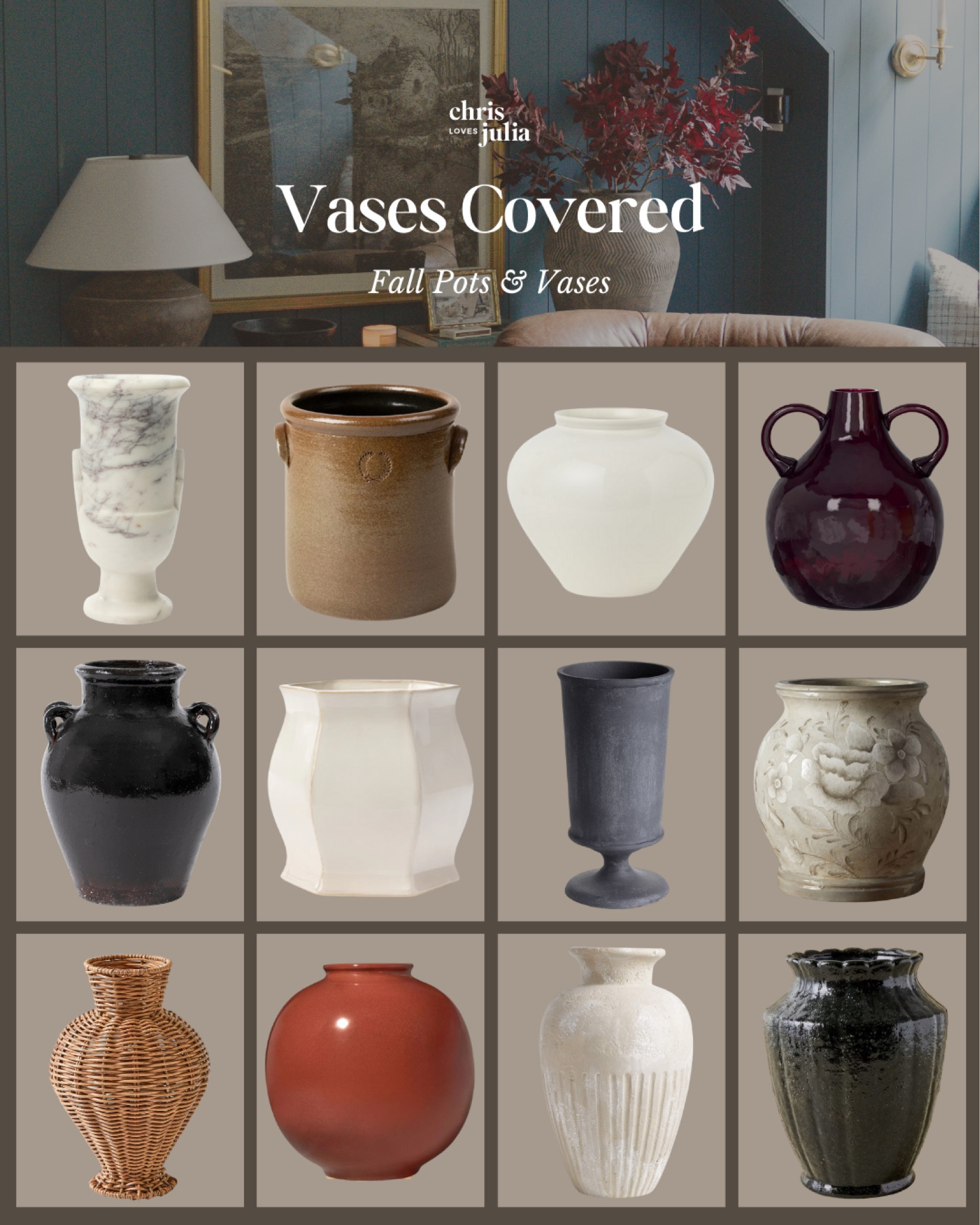 A big vase full of fall stems is my love language 🤎 linked my favorite pots and vases for the season below!

#LTKHome #LTKSeasonal #LTKFallSale