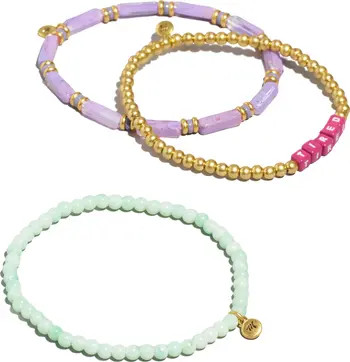 Set of 3 Assorted Stretch Bracelets | Nordstrom