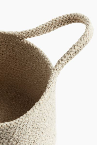 Cotton Wall Storage Basket - Beige - Home All | H&M US | H&M (US + CA)