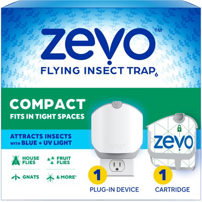 Zevo Compact Flying Insect Trap Starter Kit - 1 Trap + 1 Refill | Target
