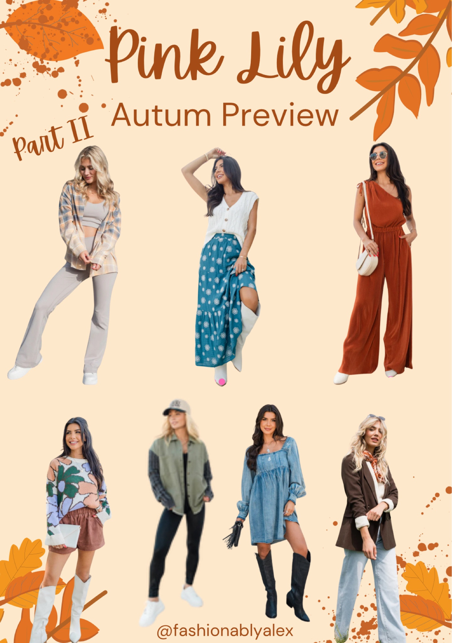 Shop Pink Lilys Autum Preview Collection now! So many great pieces for transitioning into Fall and all under $100! #fallfashion #falloutfits

#LTKFindsUnder100 #LTKMidsize #LTKStyleTip
