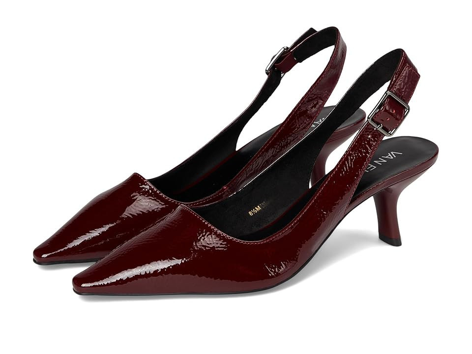 Vaneli Patti High Women's Heels Burgundy Naplak : 9.5 M (B), Leather | Zappos