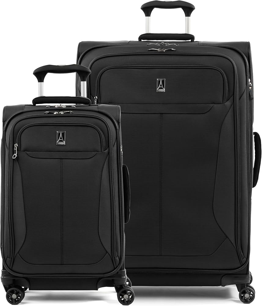 Travelpro Tourlite Softside 2-Piece Set, Expandable Luggage with 4 Spinner Wheels, Lightweight Su... | Amazon (US)